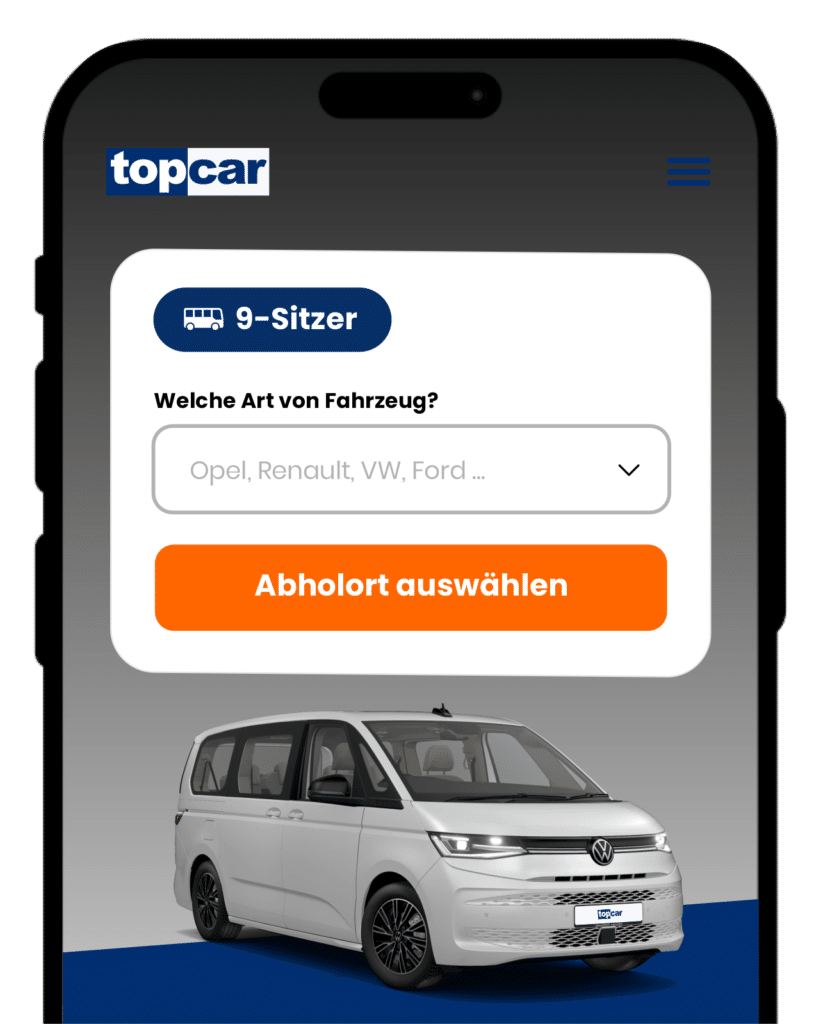 smartphone grafik mit weißen 9-sitzer